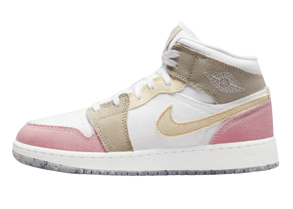 Nike Air Jordan 1 Mid Pastel Grind (GS) - Sneaker Türkiye