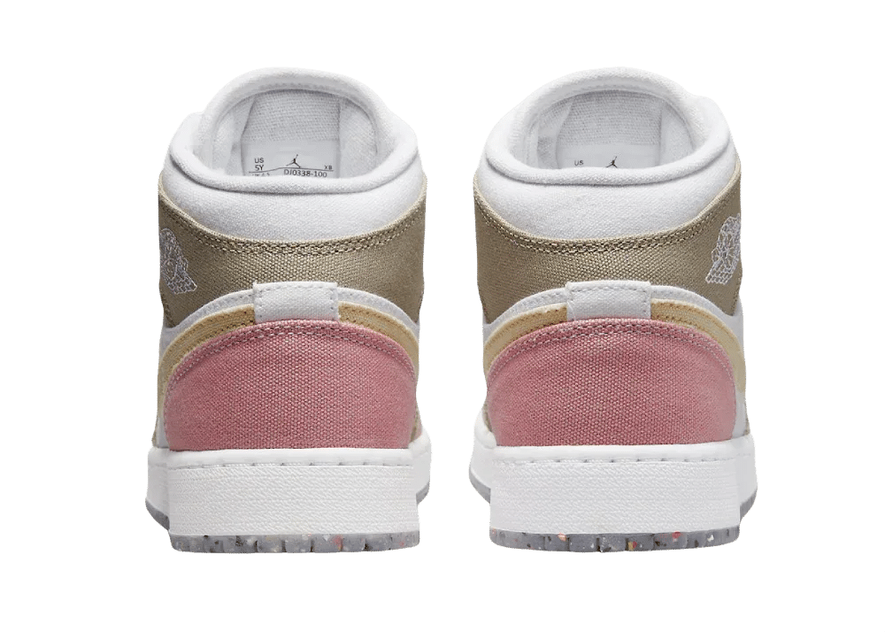 Nike Air Jordan 1 Mid Pastel Grind (GS) - Sneaker Türkiye