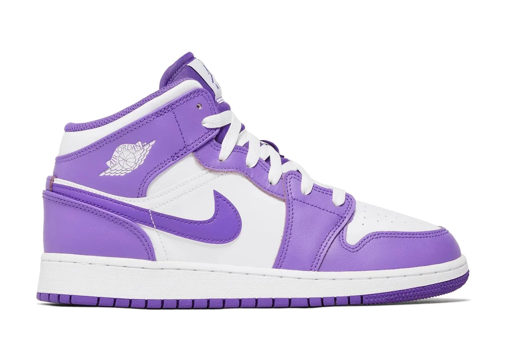 Nike Air Jordan 1 Mid Purple Venom (GS) - Sneaker Türkiye