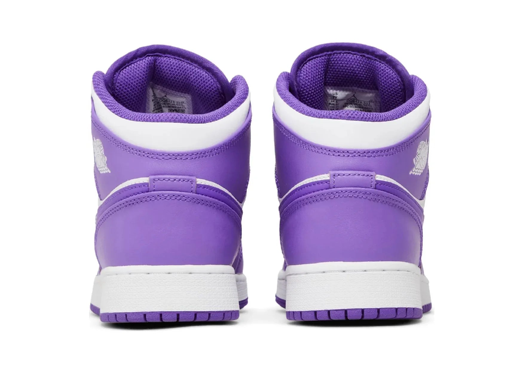 Nike Air Jordan 1 Mid Purple Venom (GS) - Sneaker Türkiye