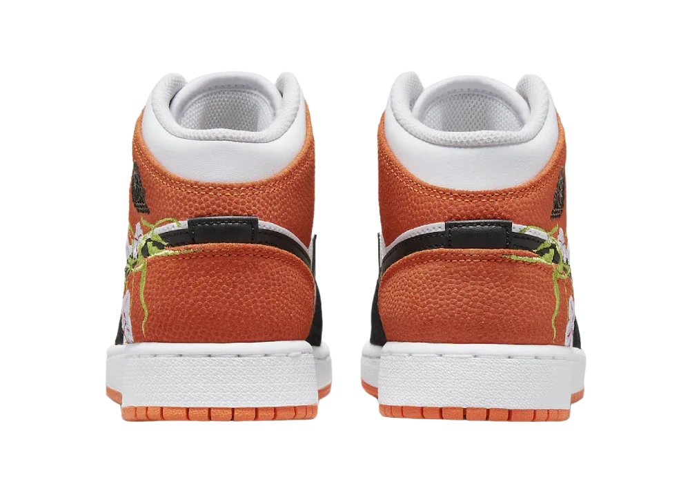 Nike Air Jordan 1 Mid SE Basketball Blossom (GS) - Sneaker Türkiye