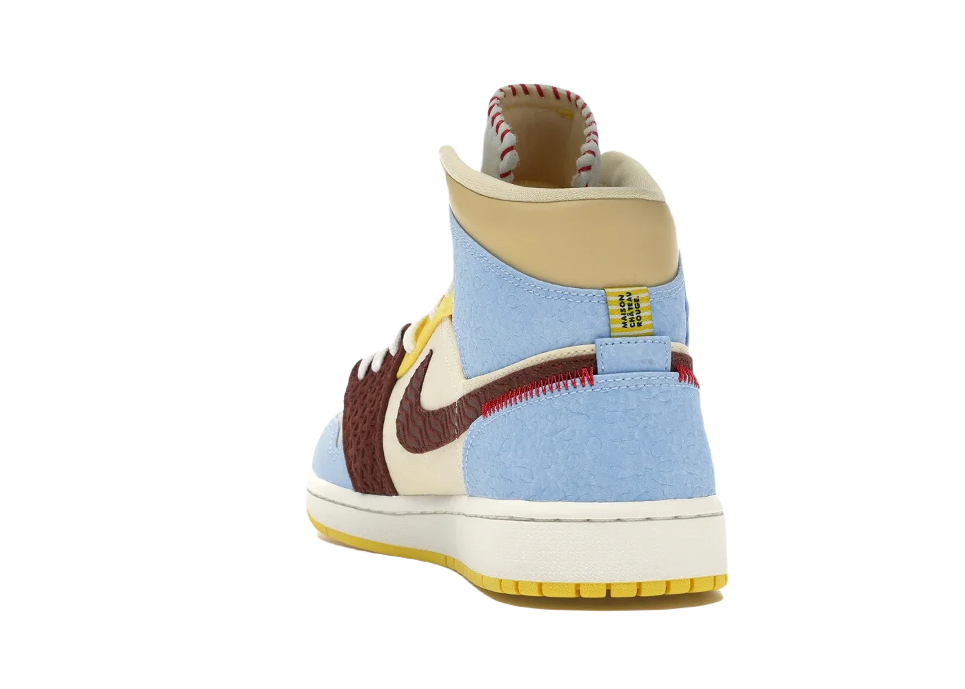 Nike Air Jordan 1 Mid SE Fearless Maison Chateau Rouge - Sneaker Türkiye