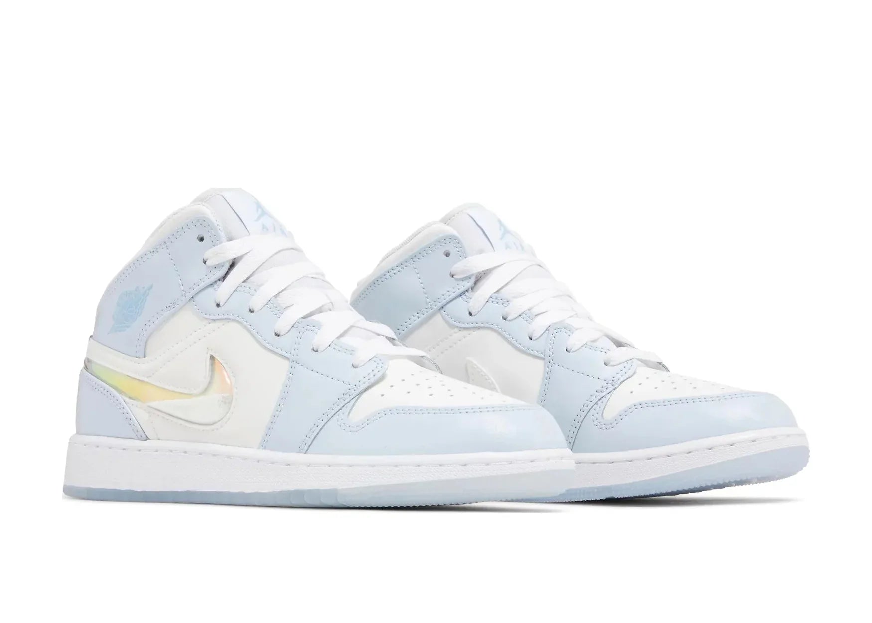 Nike Air Jordan 1 Mid SE Glitter Swoosh (GS) - Sneaker Türkiye
