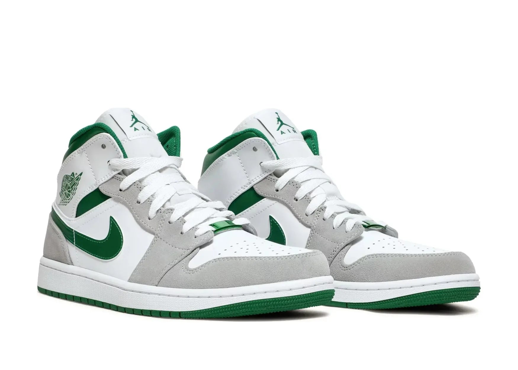 Nike Air Jordan 1 Mid SE Grey Green - Sneaker Türkiye
