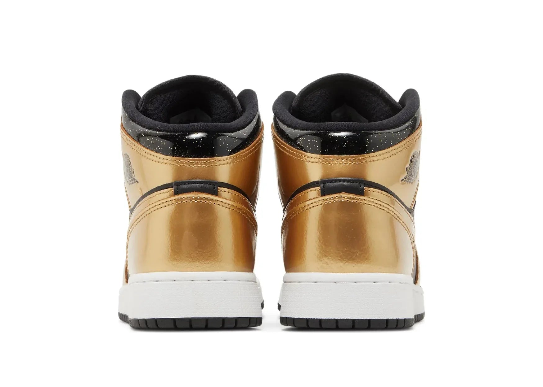 Nike Air Jordan 1 Mid SE Metallic Gold Black (GS) - Sneaker Türkiye