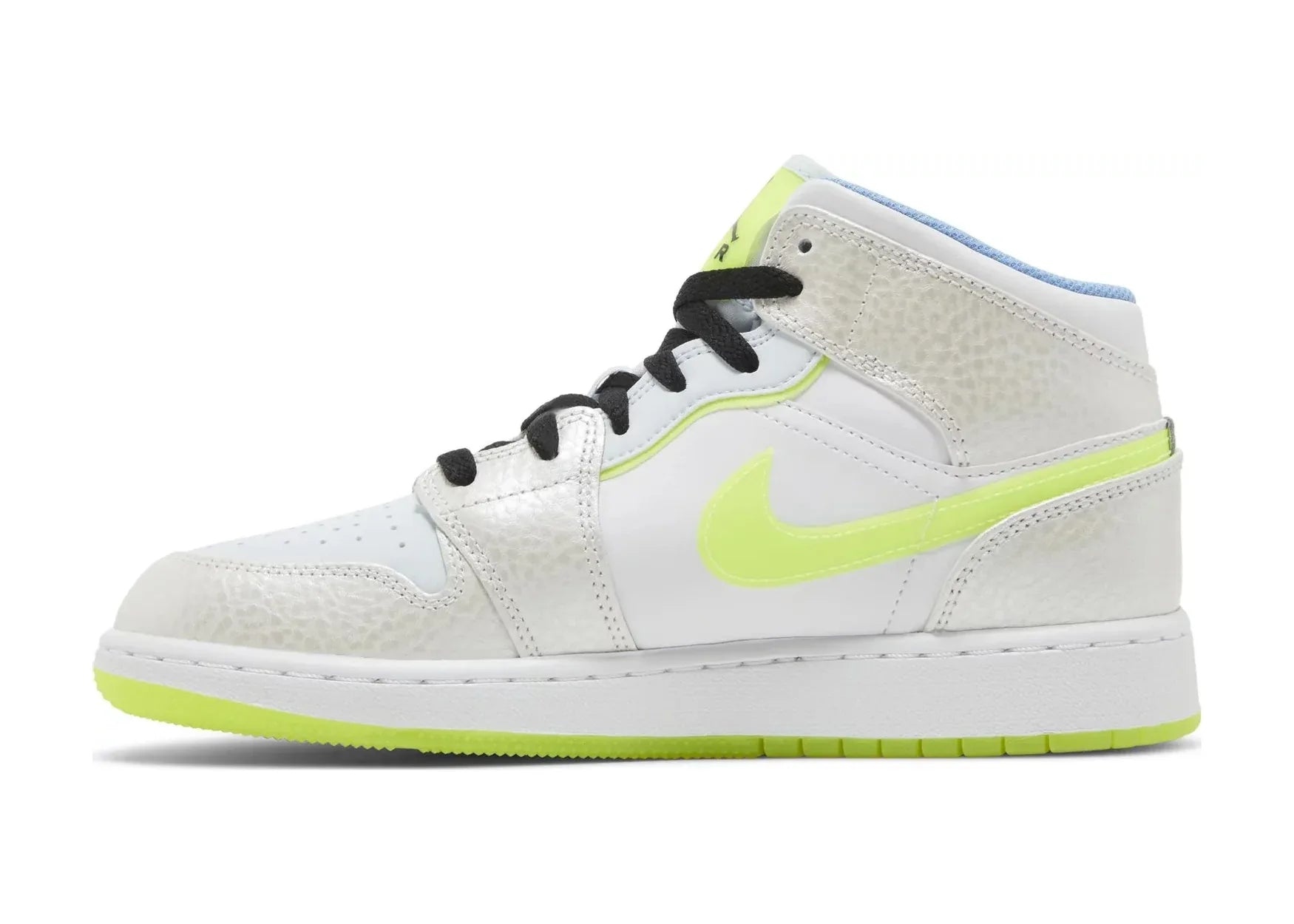 Nike Air Jordan 1 Mid SE Warped Swoosh (GS) - Sneaker Türkiye
