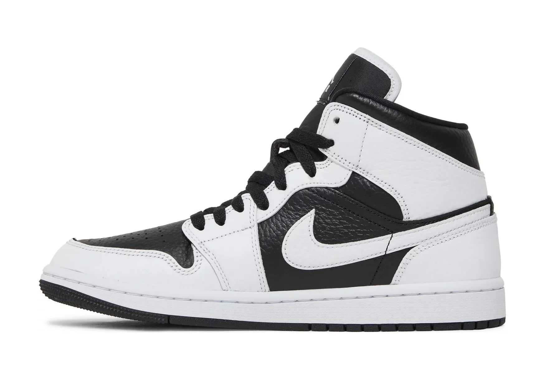 Nike Air Jordan 1 Mid Split Black White (W) - Sneaker Türkiye