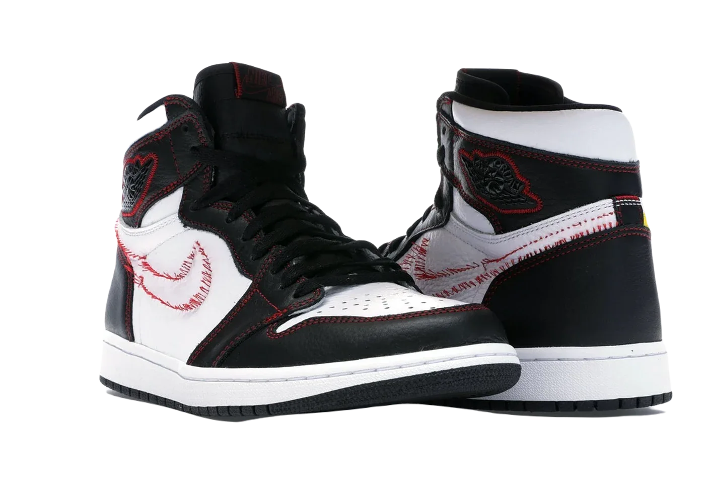 Nike Air Jordan 1 Retro High Defiant White Black Gym Red - Sneaker Türkiye