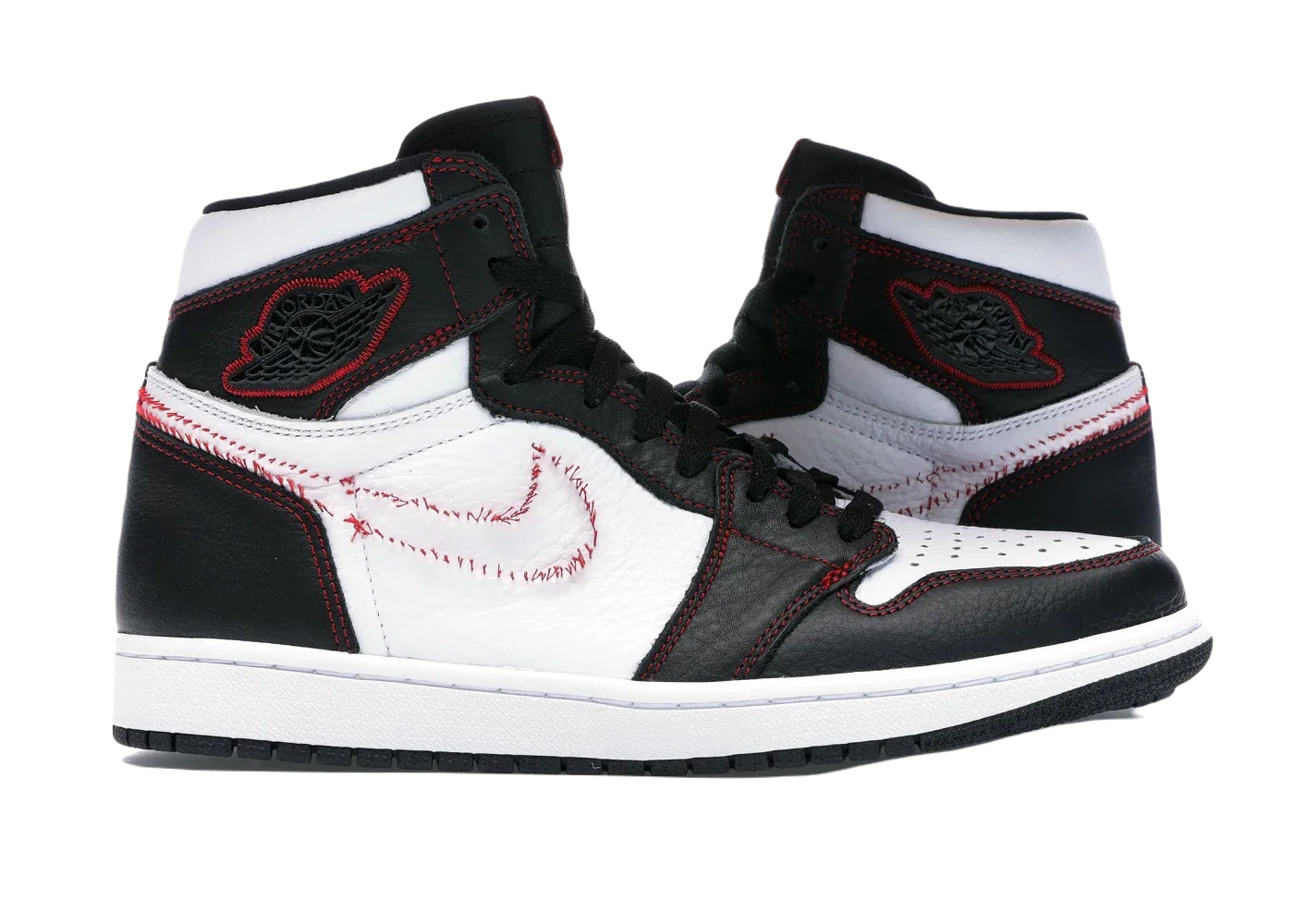 Nike Air Jordan 1 Retro High Defiant White Black Gym Red - Sneaker Türkiye