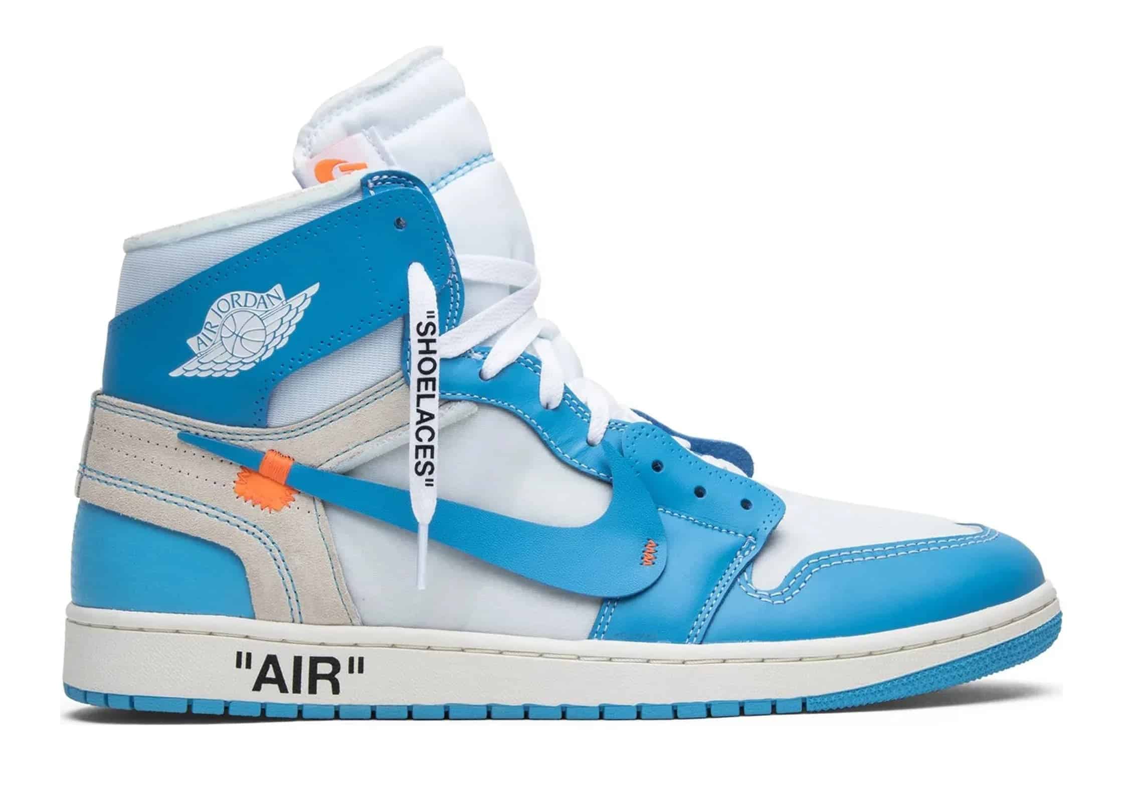 Nike Air Jordan 1 Retro High Off-White University Blue - Sneaker Türkiye