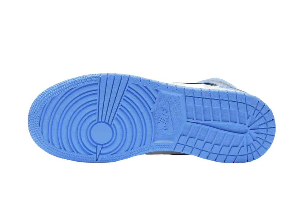 Nike Air Jordan 1 Retro High White University Blue Black (GS) - Sneaker Türkiye
