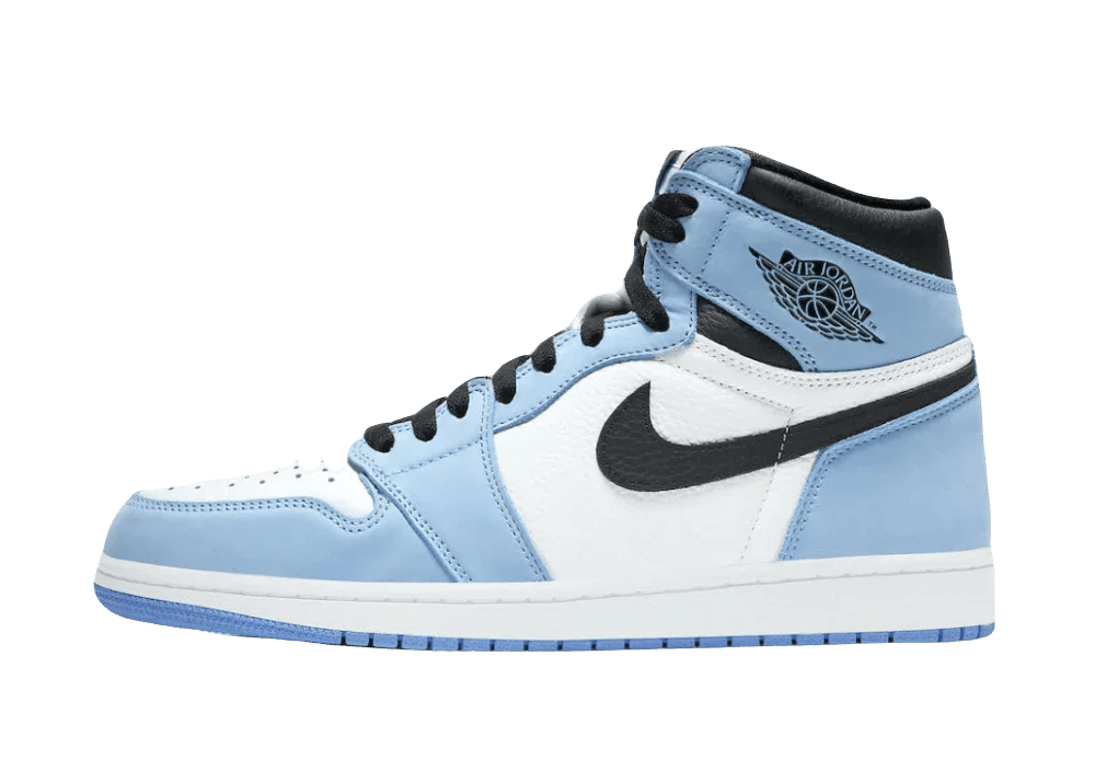 Nike Air Jordan 1 Retro High White University Blue Black - Sneaker Türkiye