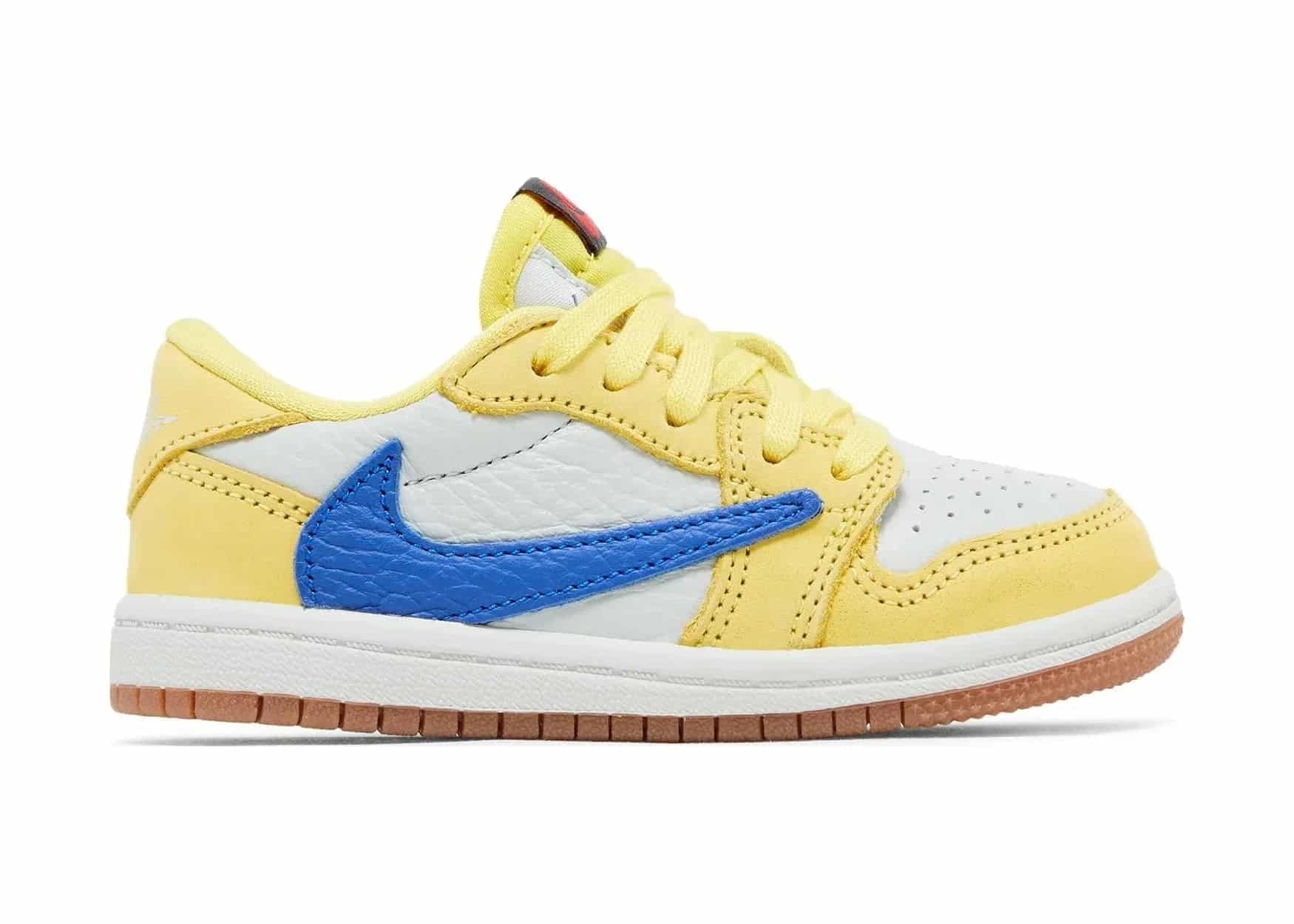Nike Air Jordan 1 Retro Low OG SP Travis Scott Canary (TD) - Sneaker Türkiye