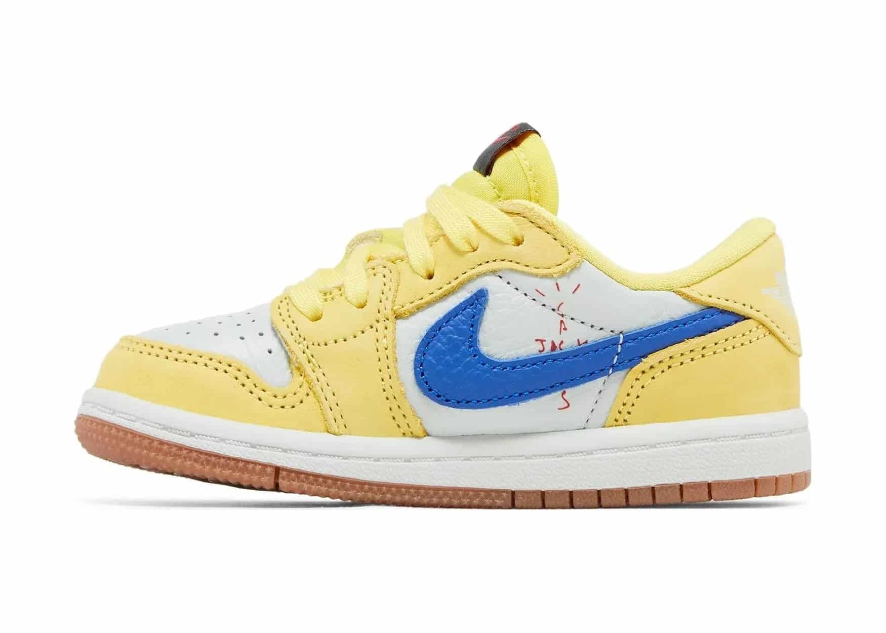 Nike Air Jordan 1 Retro Low OG SP Travis Scott Canary (TD) - Sneaker Türkiye