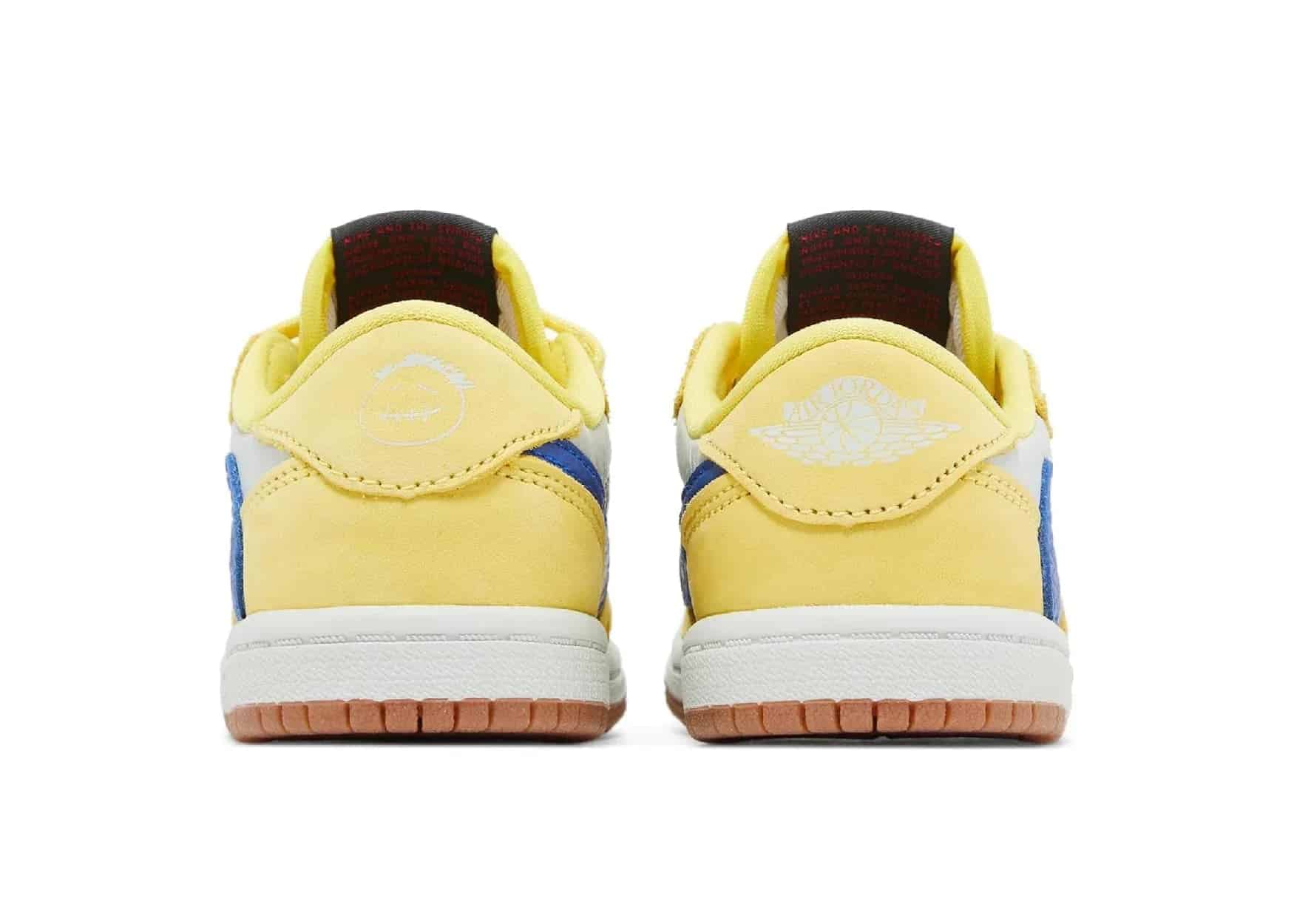 Nike Air Jordan 1 Retro Low OG SP Travis Scott Canary (TD) - Sneaker Türkiye