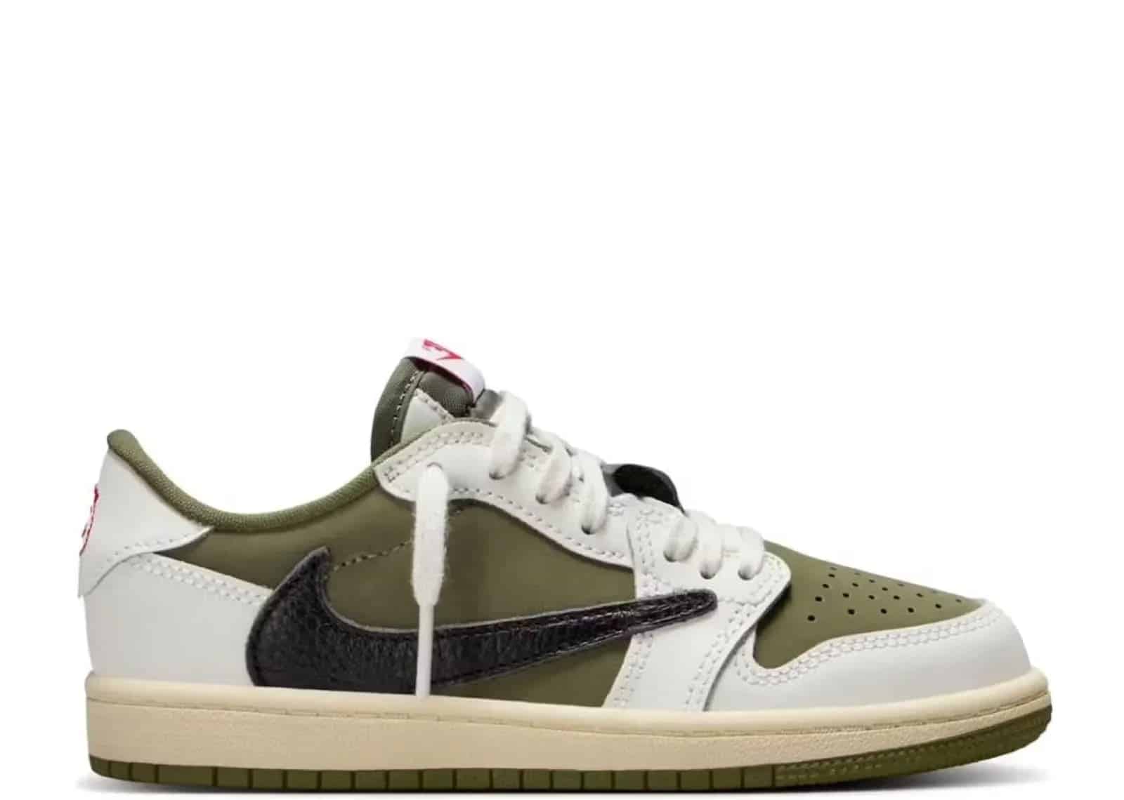 Nike Air Jordan 1 Retro Low OG SP Travis Scott Medium Olive (PS) - Sneaker Türkiye
