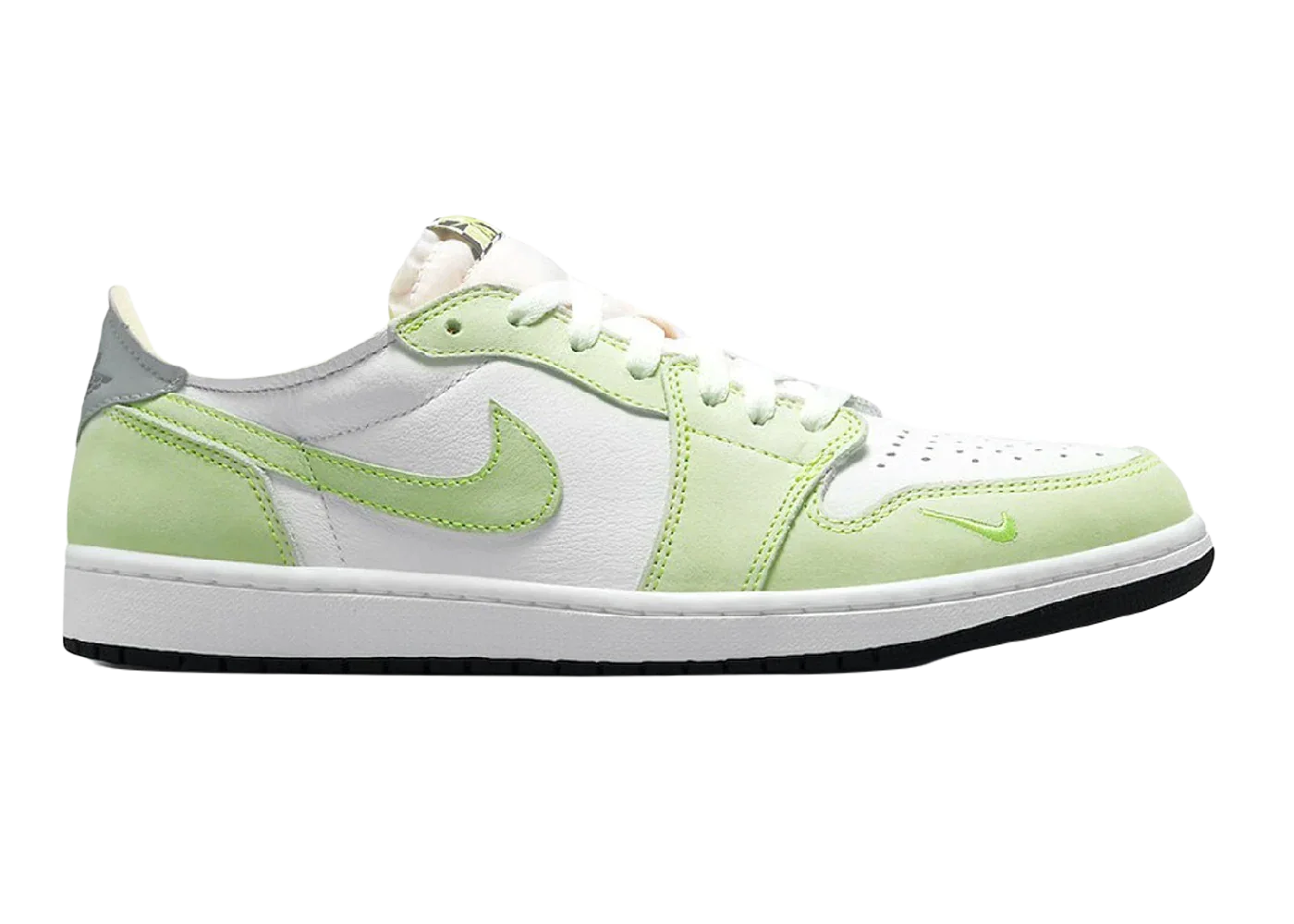 Nike Air Jordan 1 Retro Low White Ghost Green Black - Sneaker Türkiye