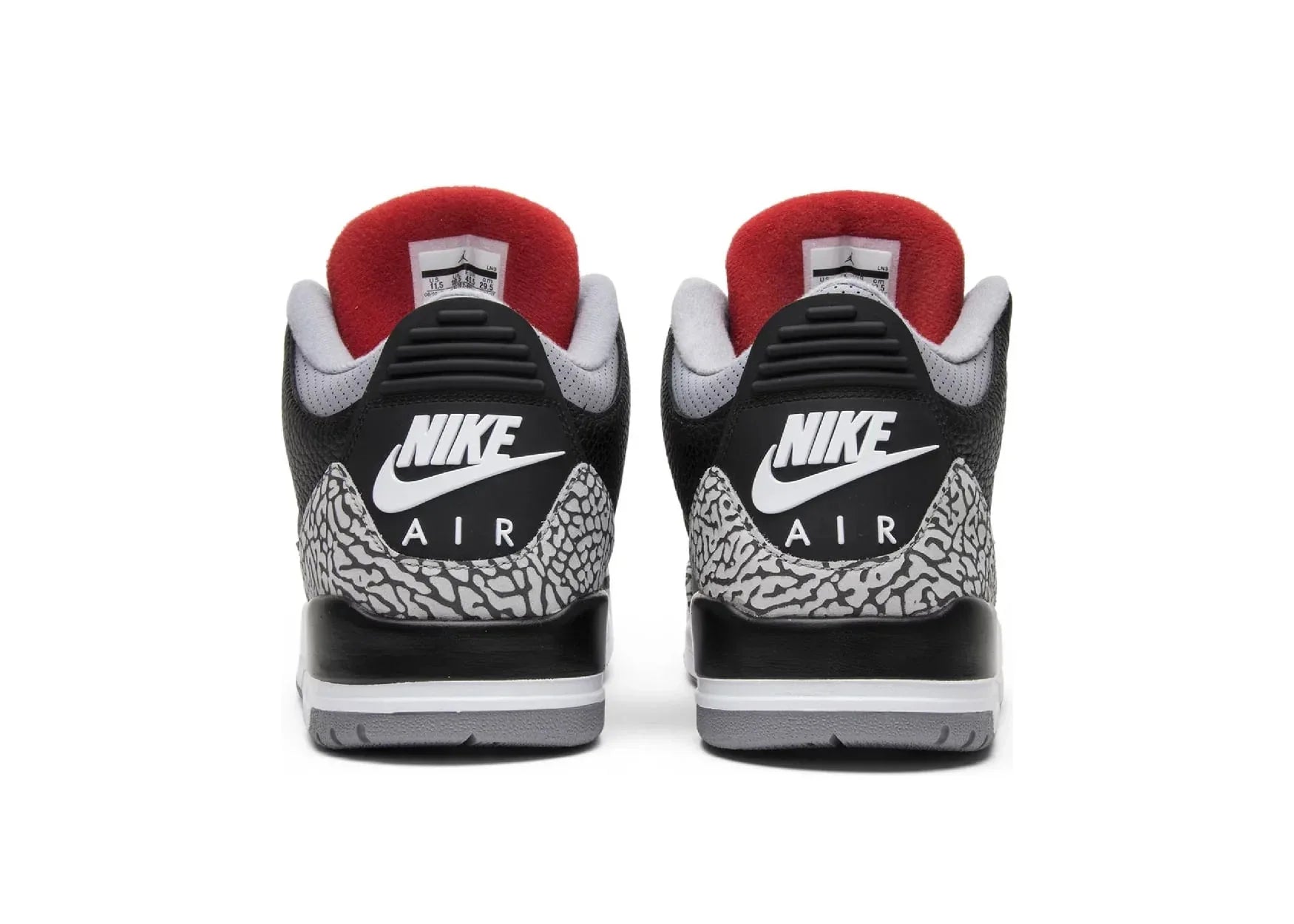 Nike Air Jordan 3 Retro Black Cement (2018) - Sneaker Türkiye