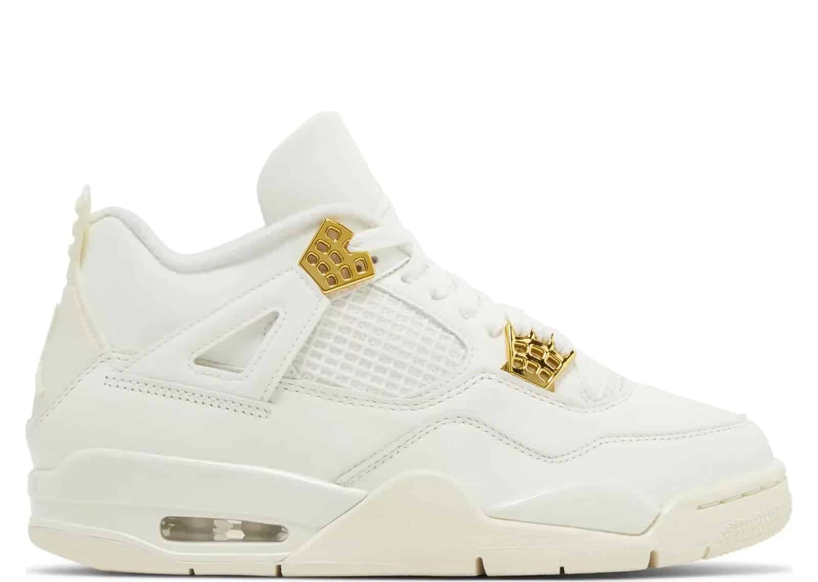 Nike Air Jordan 4 Retro Metallic Gold (W) - Sneaker Türkiye