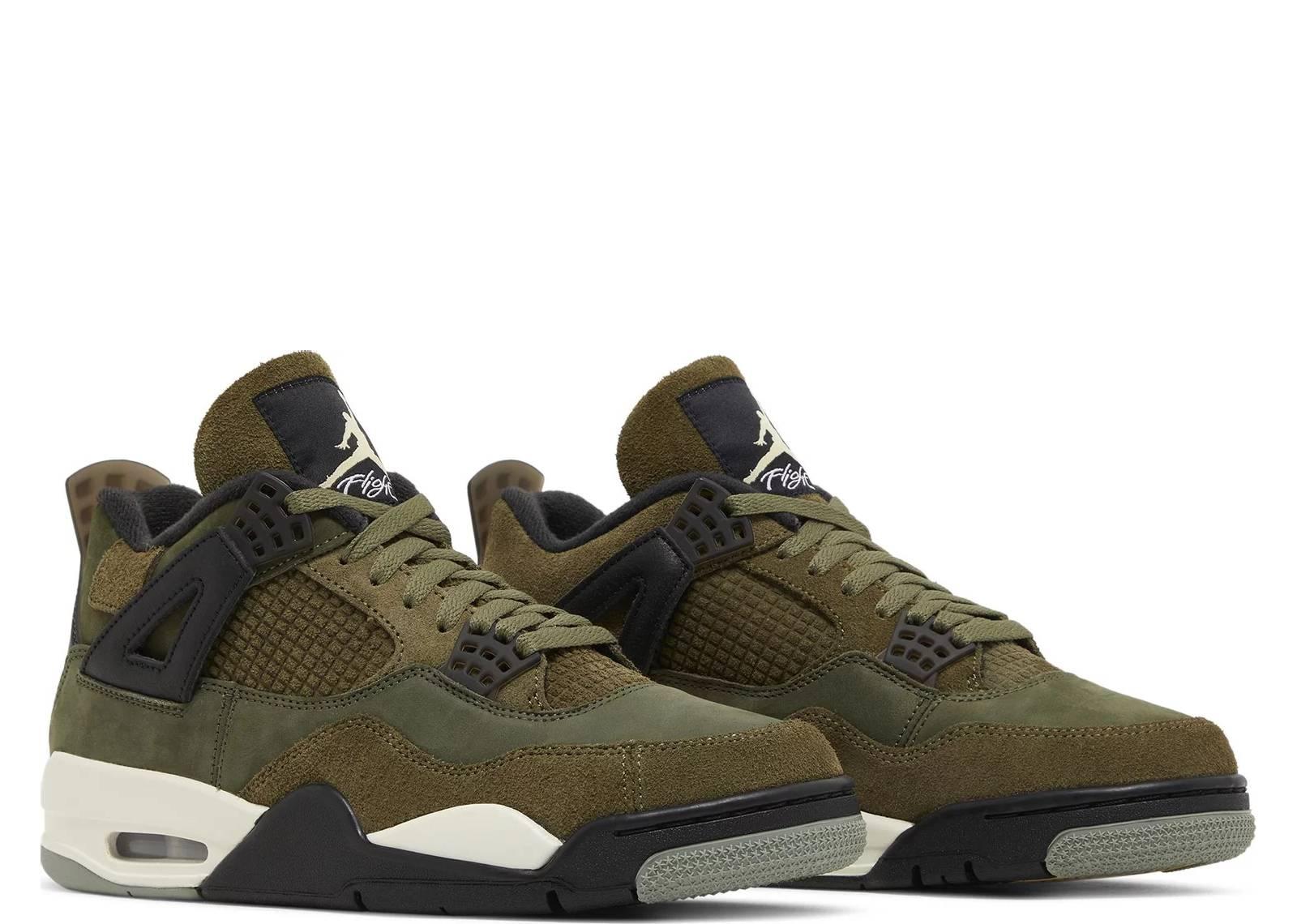 Nike Air Jordan 4 Retro SE Craft Medium Olive - Sneaker Türkiye
