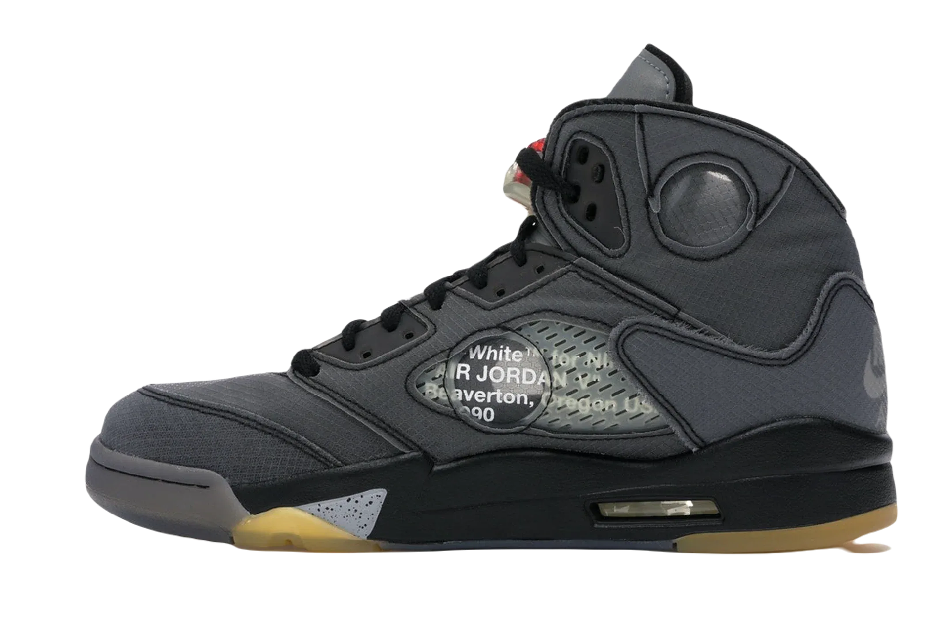 Nike Air Jordan 5 Retro Off-White Black - Sneaker Türkiye