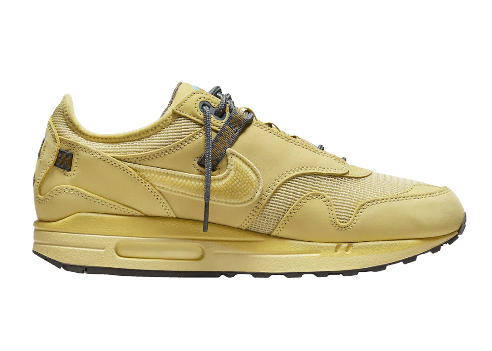 Nike Air Max 1 Travis Scott Cactus Jack Saturn Gold - Sneaker Türkiye