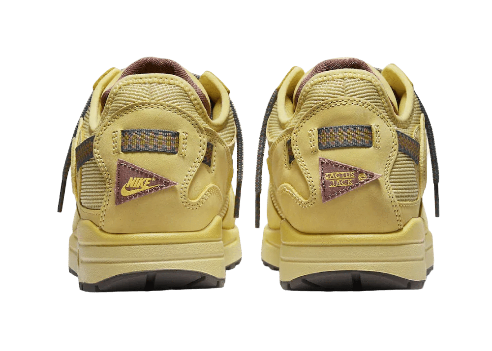 Nike Air Max 1 Travis Scott Cactus Jack Saturn Gold - Sneaker Türkiye