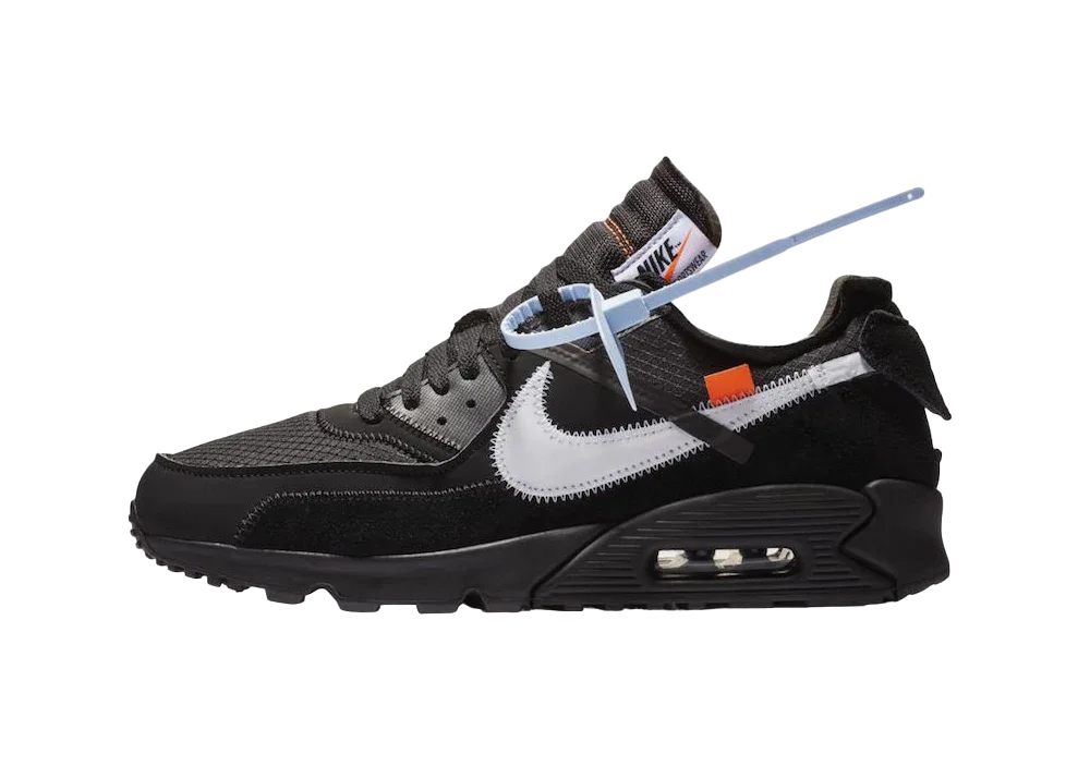 Nike Air Max 90 OFF-WHITE Black - Sneaker Türkiye