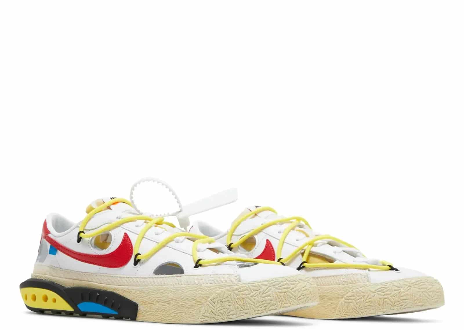 Nike Blazer Low Off-White University Red - Sneaker Türkiye