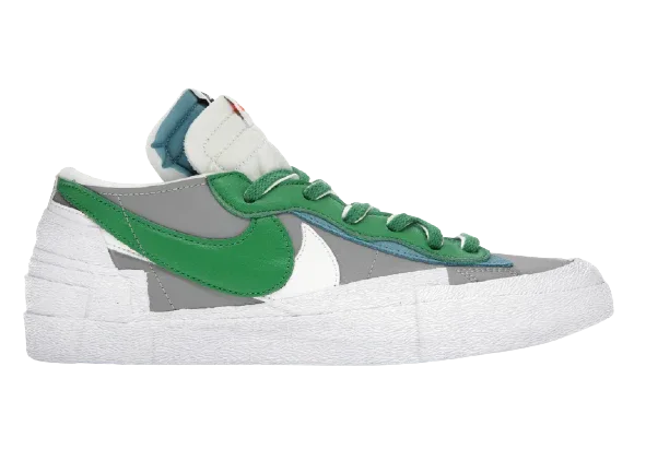 Nike Blazer Low Sacai Medium Grey Classic Green - Sneaker Türkiye