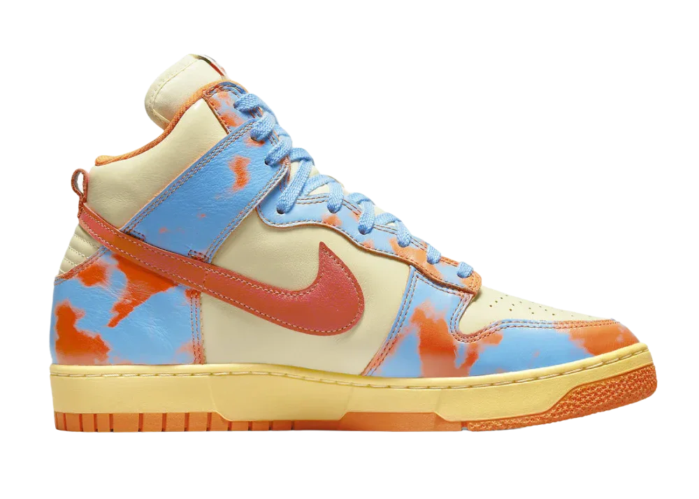 Nike Dunk High 1985 SP Orange Acid Wash - Sneaker Türkiye