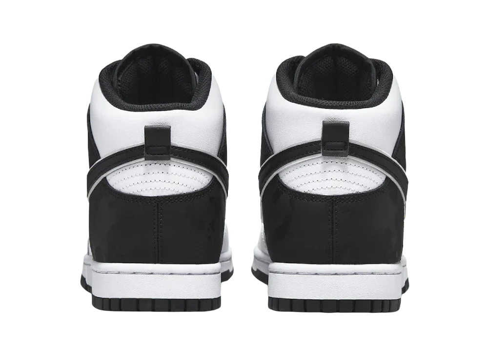 Nike Dunk High Retro SE White Black Camo - Sneaker Türkiye