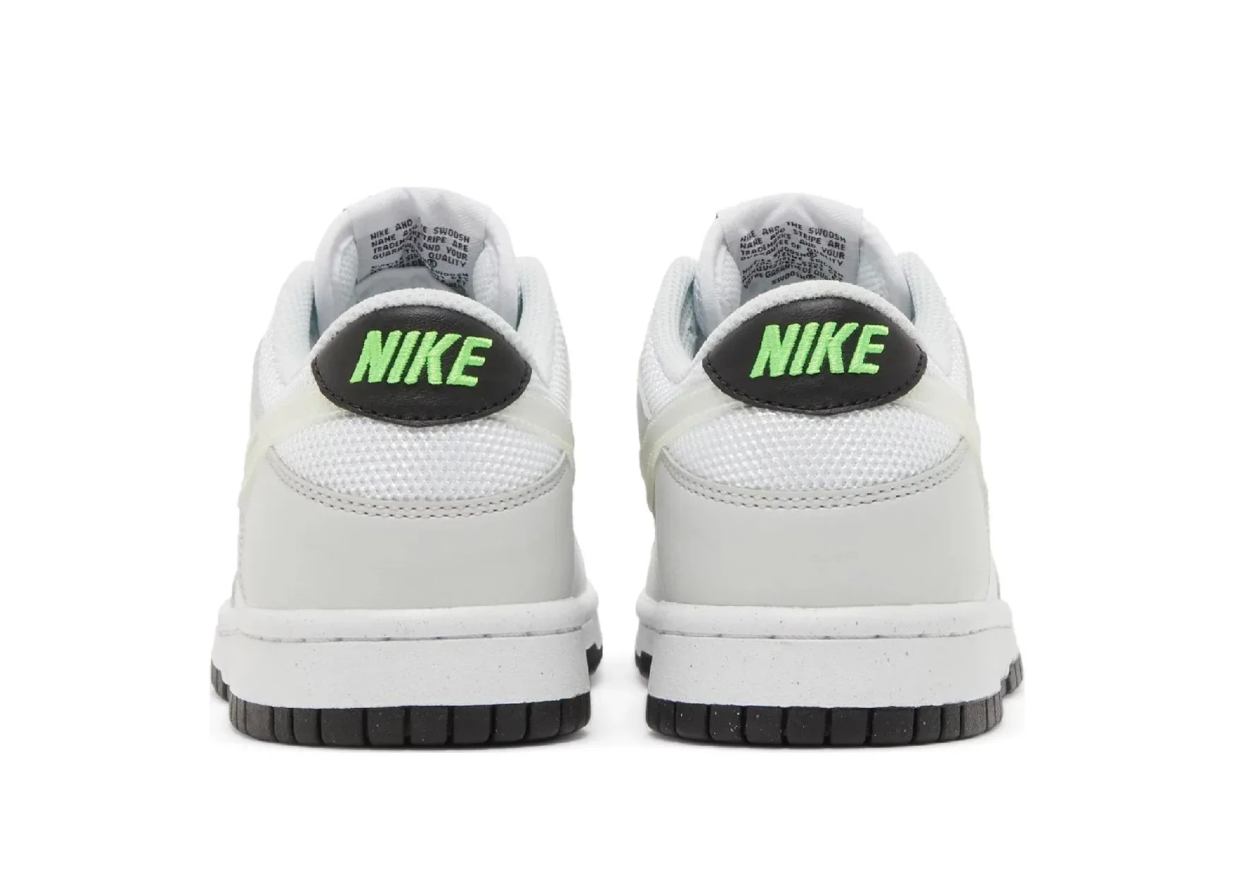 Nike Dunk Low Glitch Swoosh White Grey (GS) - Sneaker Türkiye