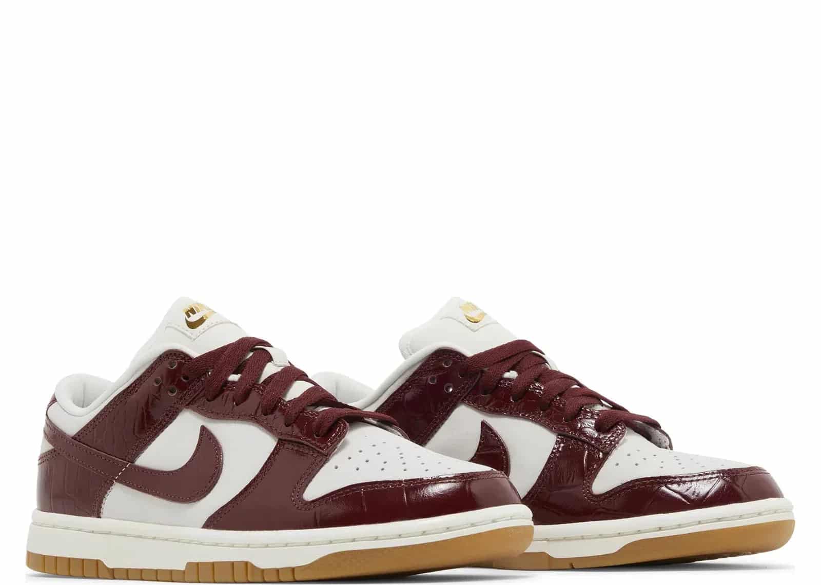 Nike Dunk Low LX Dark Team Red Croc (W) - Sneaker Türkiye