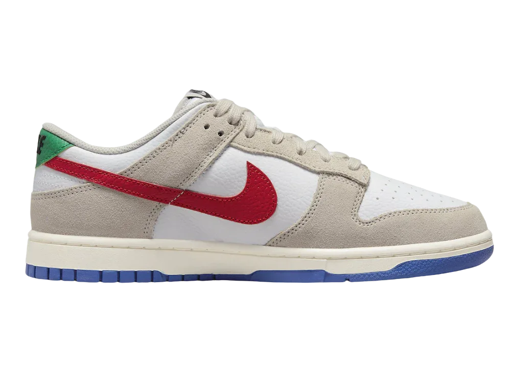 Nike Dunk Low Light Iron Ore Red Blue - Sneaker Türkiye