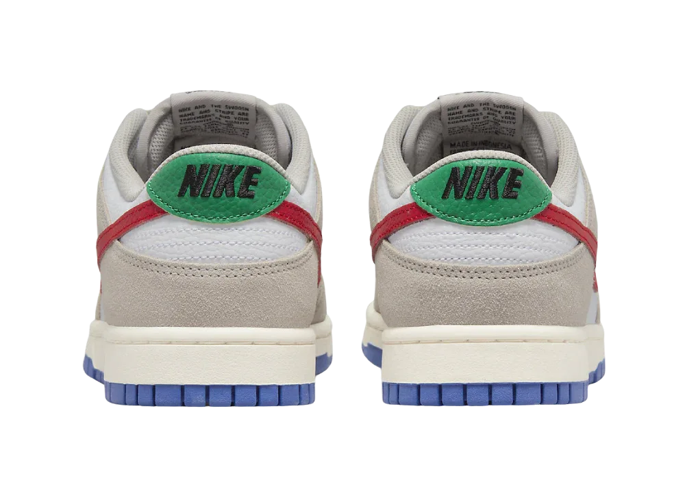 Nike Dunk Low Light Iron Ore Red Blue - Sneaker Türkiye
