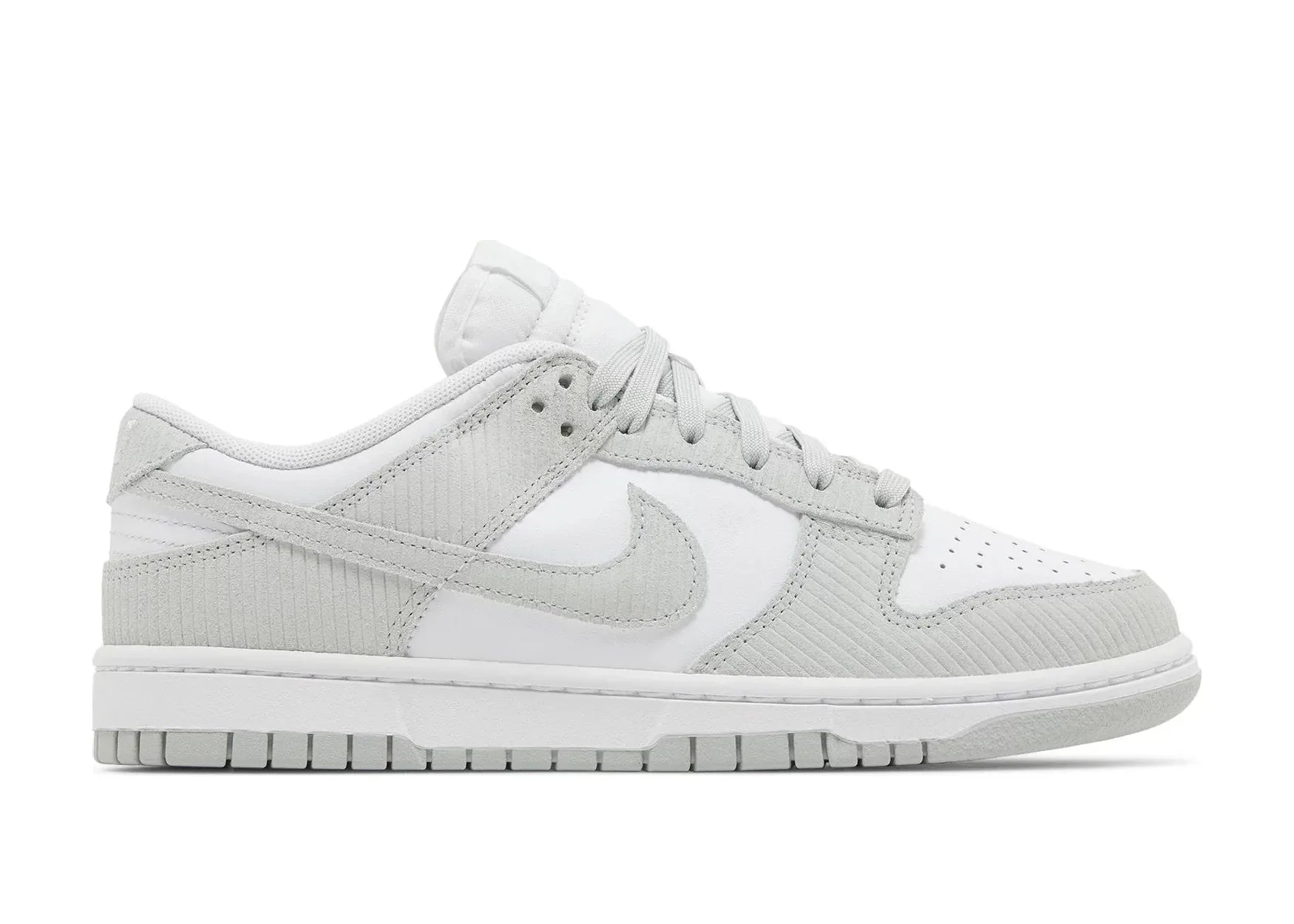 Nike Dunk Low Light Silver Corduroy (W) - Sneaker Türkiye