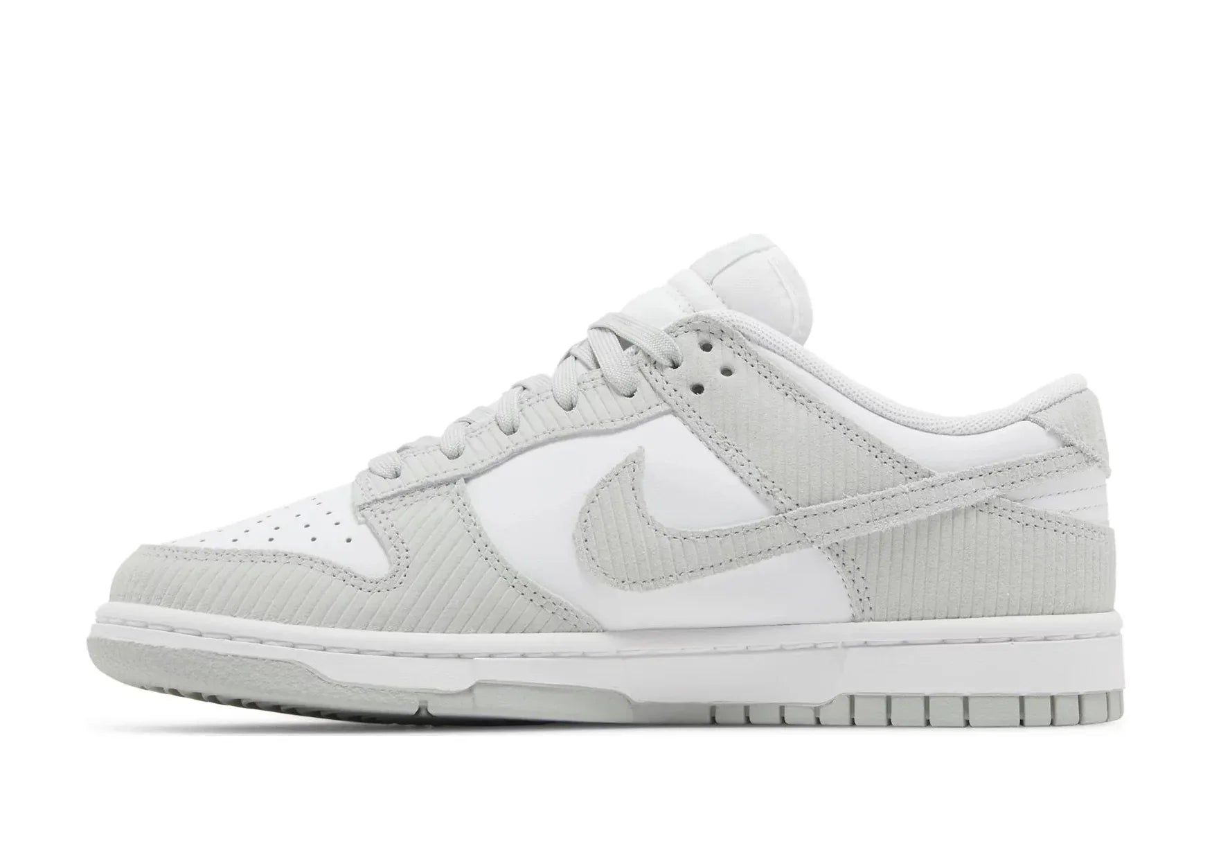 Nike Dunk Low Light Silver Corduroy (W) - Sneaker Türkiye
