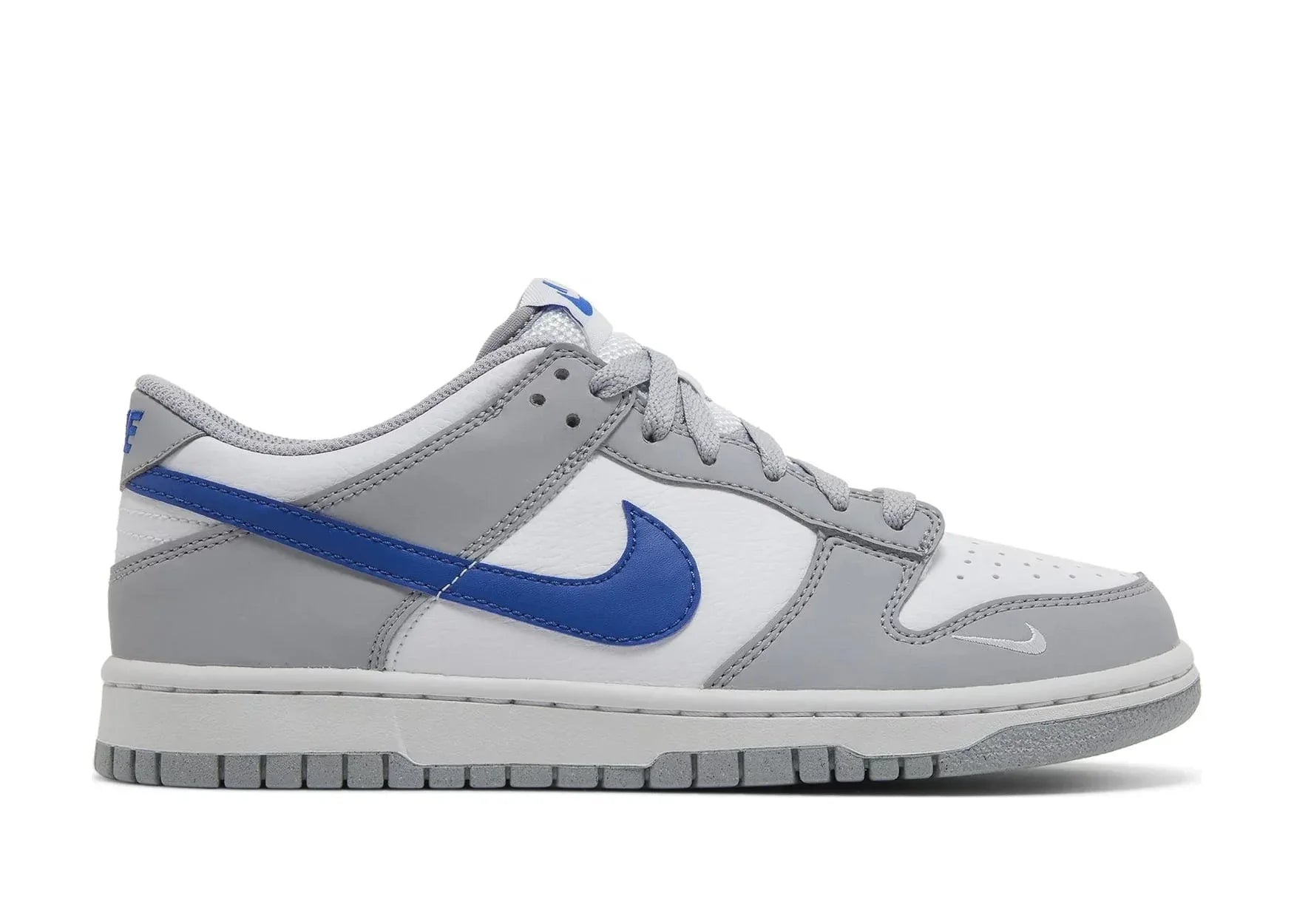 Nike Dunk Low Mini Swoosh Wolf Grey Game Royal (GS) - Sneaker Türkiye