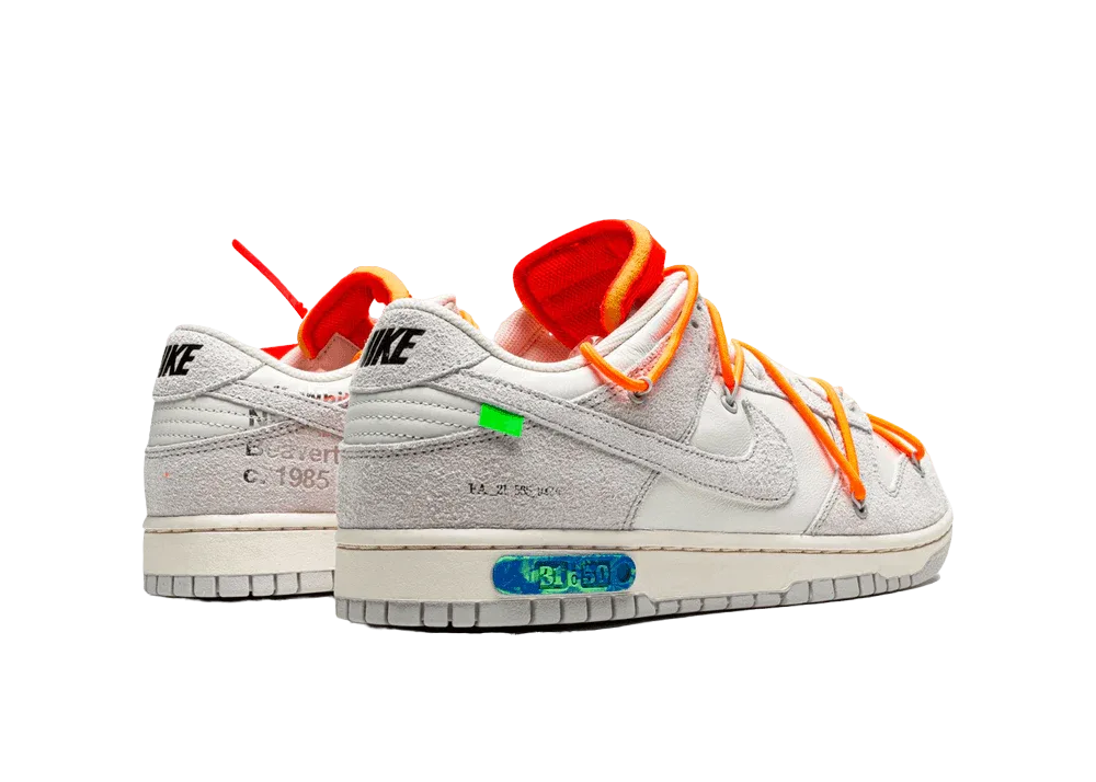 Nike Dunk Low Off-White Lot 31 - Sneaker Türkiye