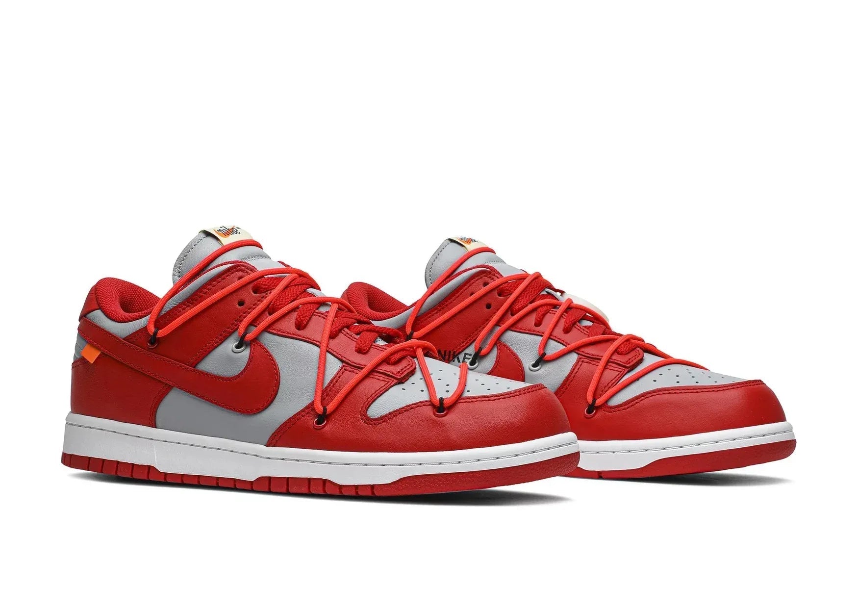 Nike Dunk Low Off-White University Red - Sneaker Türkiye