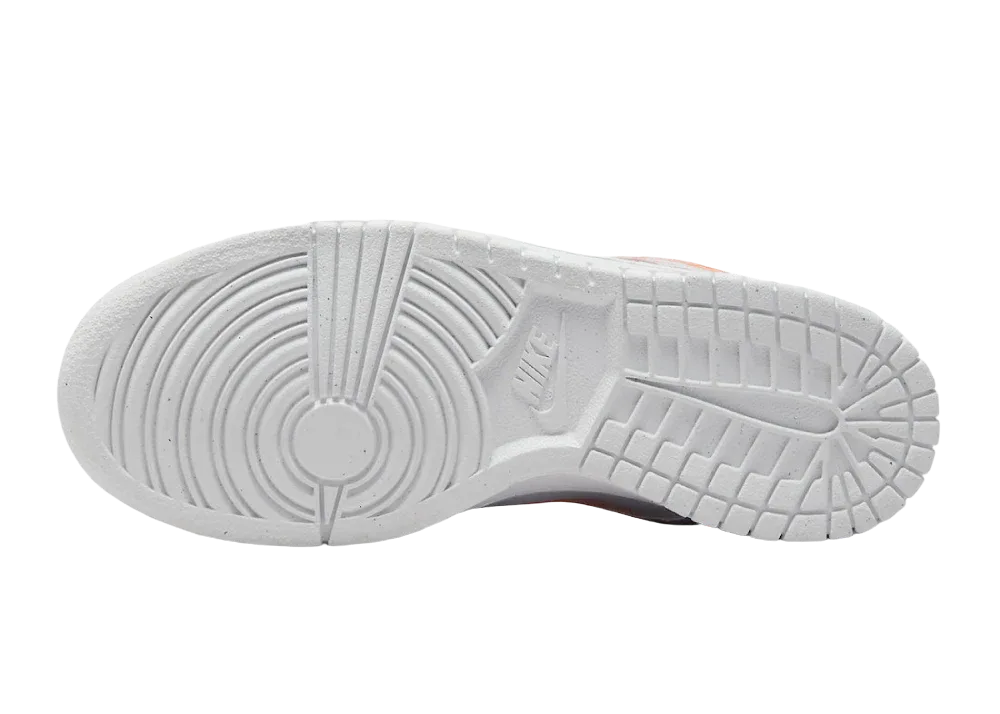 Nike Dunk Low SE 3D Swoosh Pure Platinum Total Orange (GS) - Sneaker Türkiye