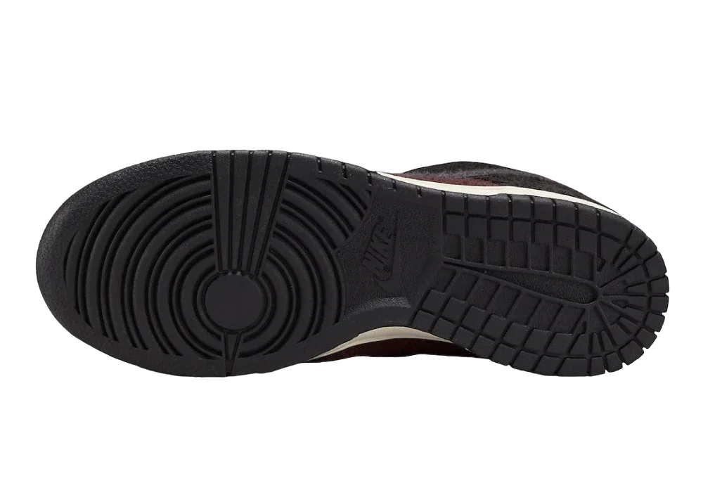 Nike Dunk Low SE Fleece Pack Burgundy Crush (W) - Sneaker Türkiye