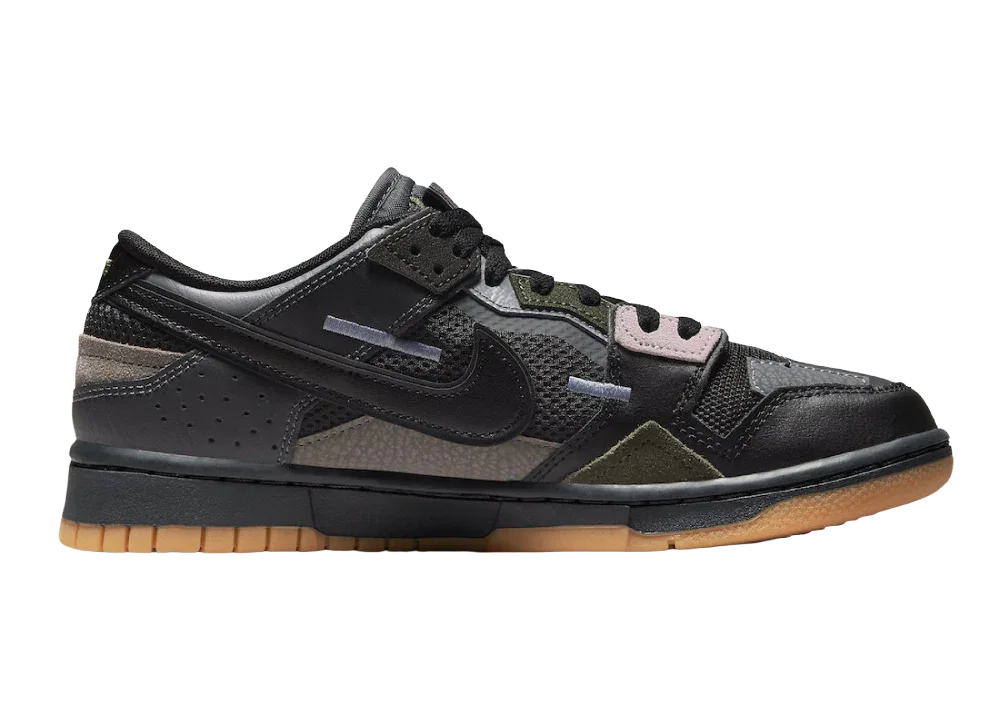 Nike Dunk Low Scrap Black Gum - Sneaker Türkiye