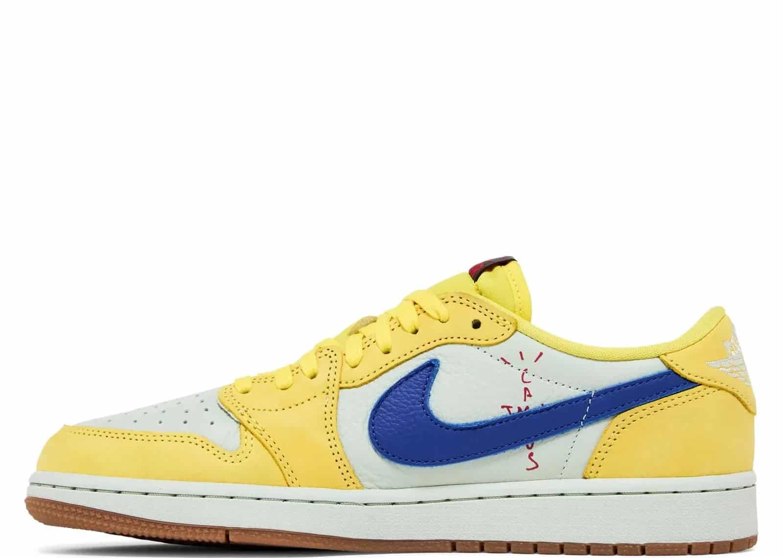 Nike Jordan 1 Retro Low OG SP Travis Scott Canary (W) - Sneaker Türkiye