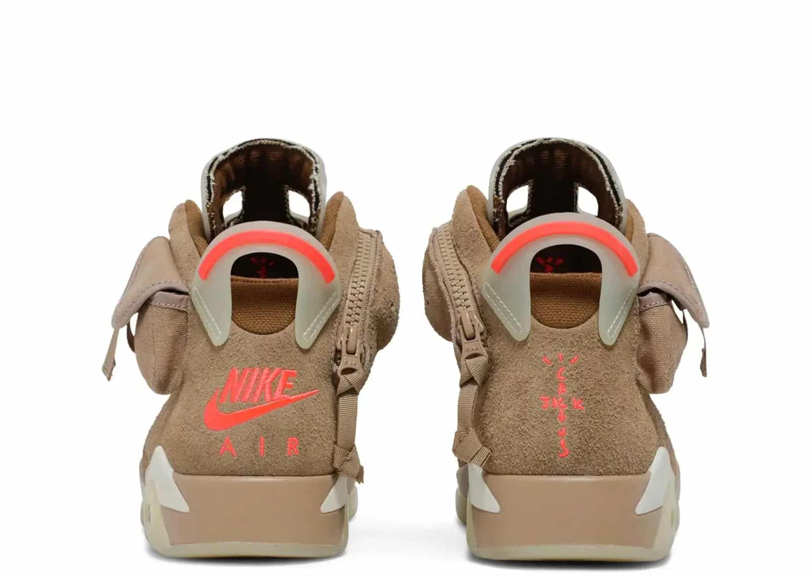Nike Jordan 6 Retro Travis Scott British Khaki - Sneaker Türkiye