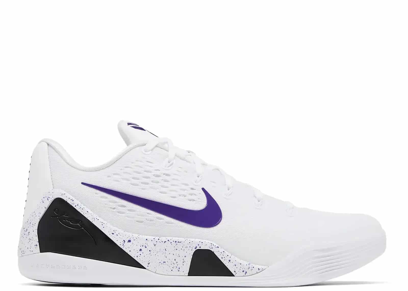 Nike Kobe 9 Elite Low EM Protro White Court Purple - Sneaker Türkiye
