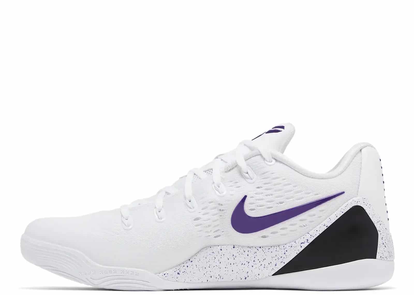 Nike Kobe 9 Elite Low EM Protro White Court Purple - Sneaker Türkiye