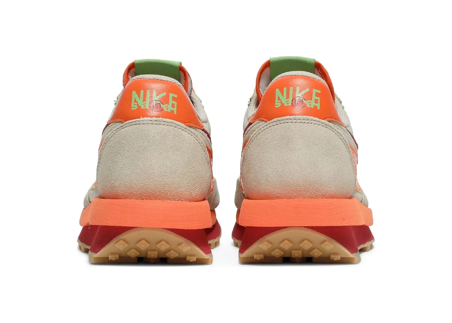 Nike LD Waffle Sacai CLOT Kiss Of Death Net Orange Blaze - Sneaker Türkiye