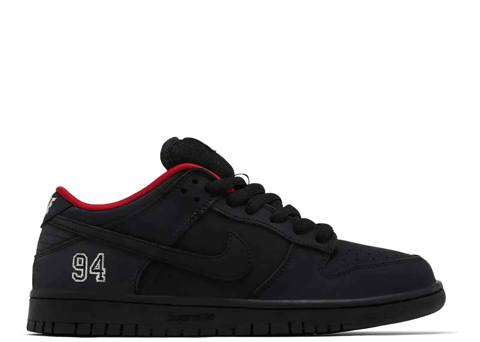 Nike Dunk Low Supreme 94 Black - Sneaker Türkiye